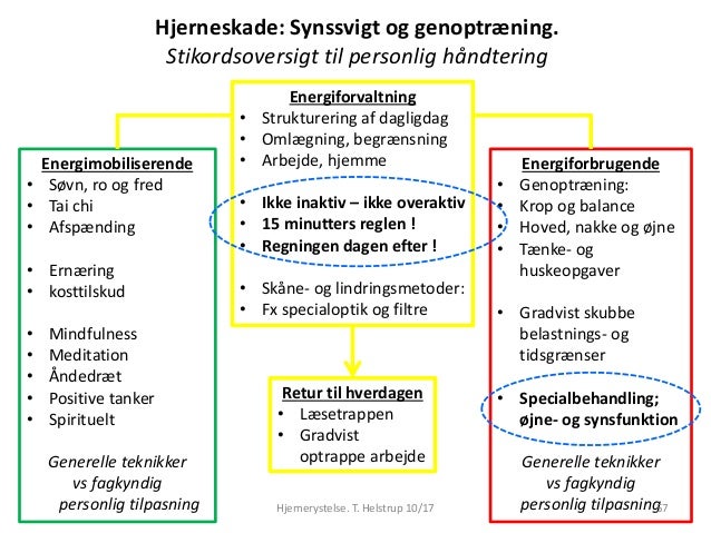 hjernerystelse genoptræning hjernerystelse genoptræning